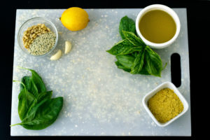 vegan pesto recipe ingredients