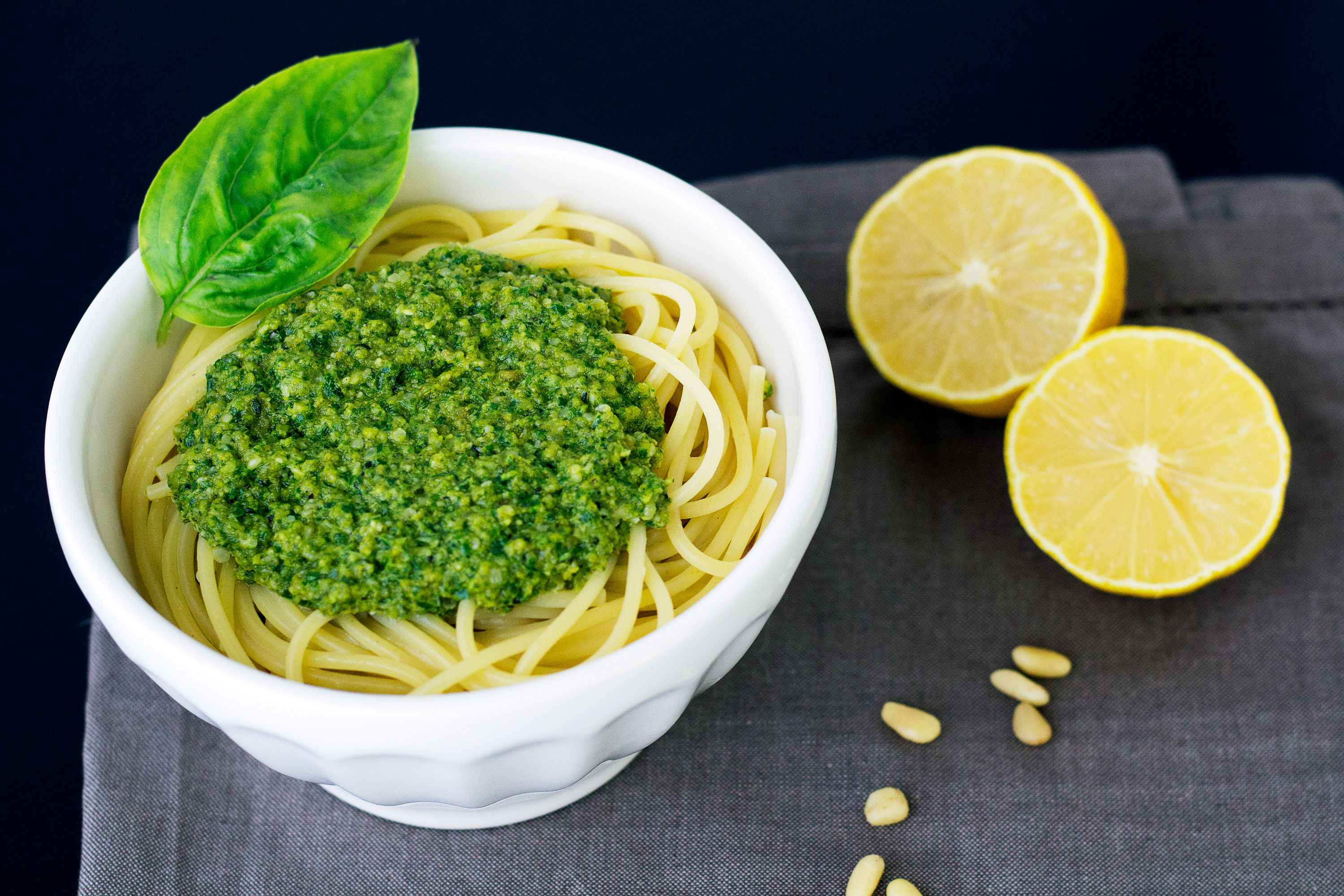 Quick and Easy Vegan Pesto Recipe - Serving Realness