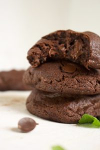 chocolate-mint-cookies
