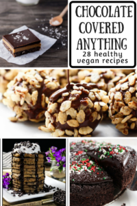 28 Vegan "Chocolate Covered Anything" recipes! Including raw, gluten-free, paleo, and more!