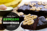 Healthy vegan avocado brownies made in a blender! Reduced sugar, easy to make, and delicious for the whole family!