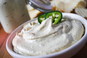 vegan jalapeno dip