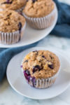 If there’s one meal of the day I enjoy most it would be breakfast. That being said, I hate overly-sweet desserts disguised as “healthy”. One of the worst offenders? Muffins! That’s why I created these healthy blueberry vegan muffins (bonus: they’re oil and sugar-free!)