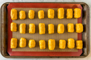 easiest vegan corn dog recipe: ready for baking