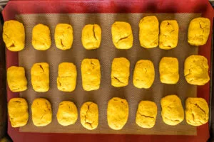 easiest vegan corn dog recipe: all baked up