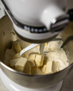 cut butter in dry ingredients
