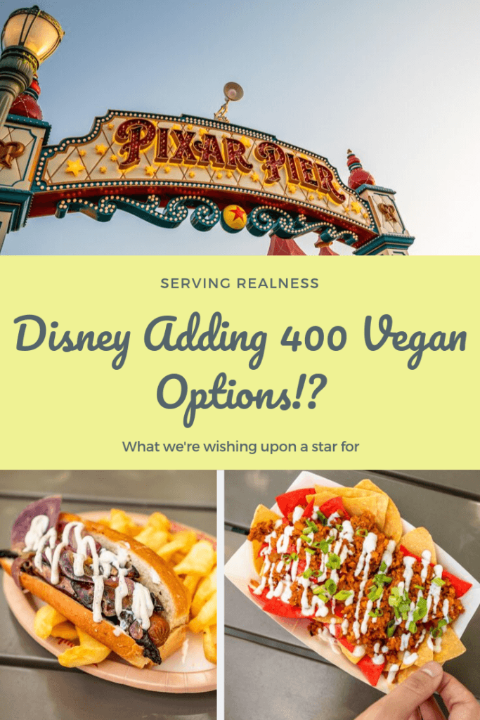Disney adding 400 vegan options!? What we're wishing upon a star for