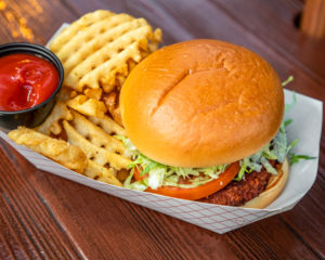Veggie Burger from Smokejumpers grill