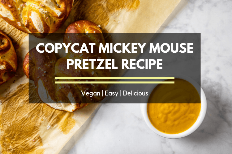 Vegan Mickey Mouse Pretzels recipe