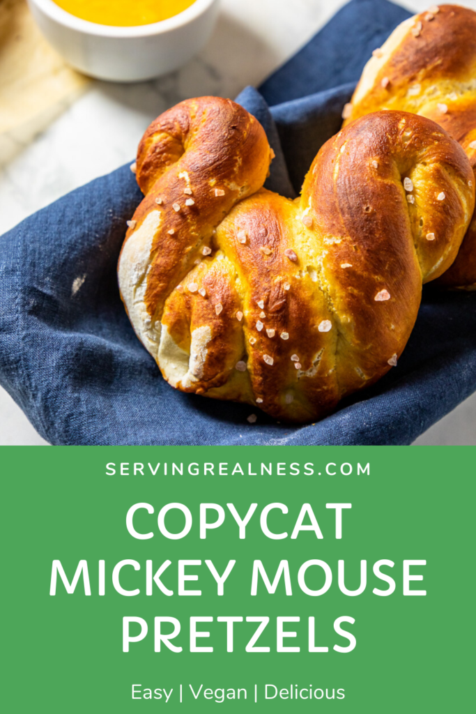 Copycat Vegan Mickey Mouse Pretzels Recipe - Serving Realness