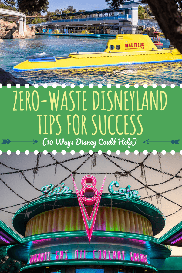 Zero-Waste Disneyland trip, tips for success and 10 ways disney could help us out!