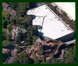 Haunted Mansion Aerial View