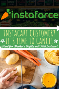 vegan Instacart customer? It's time to stand for worker's rights and ditch the delivery service