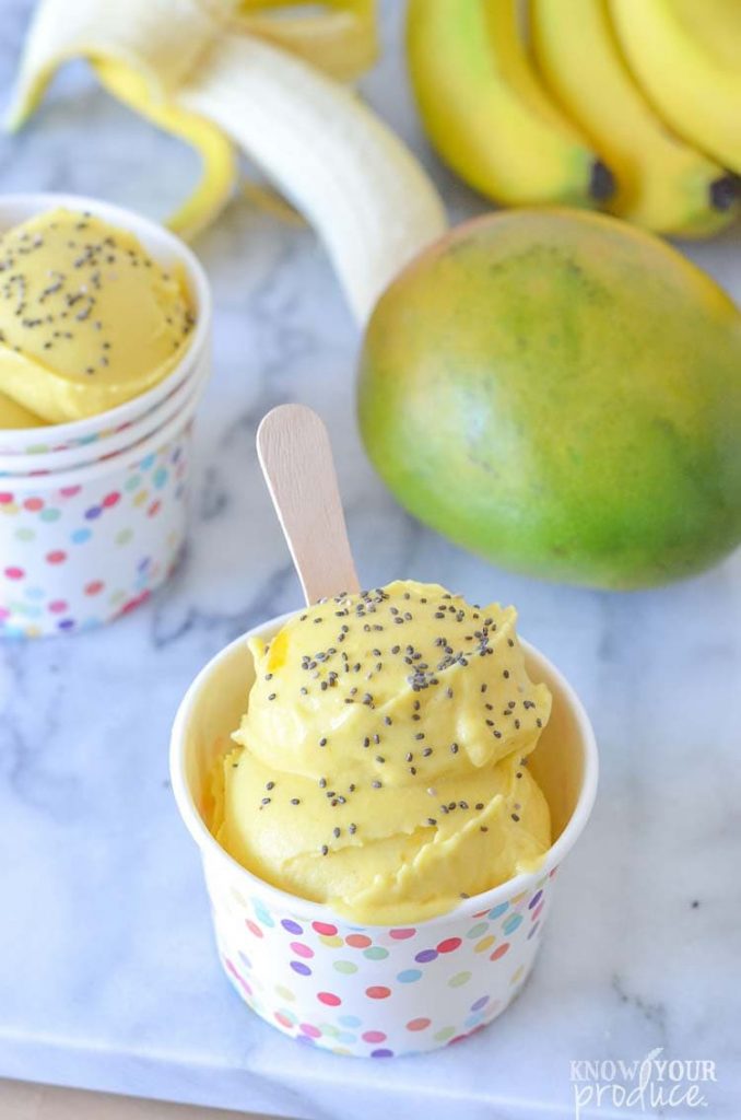 creamy mango ice cream for vegan vitamix recipe roundup