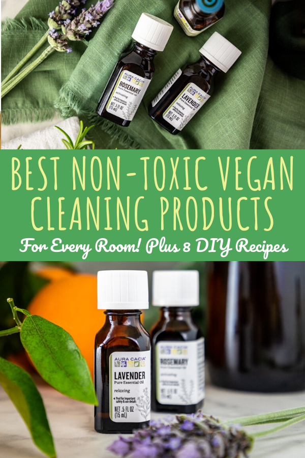 Best non-toxic vegan cleaning products for every room of the house + 8 DIY zero-waste recipes