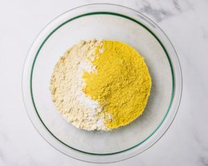 Vegan hash brown crusted Frittata dry ingredients