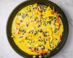 Wet vegan frittata