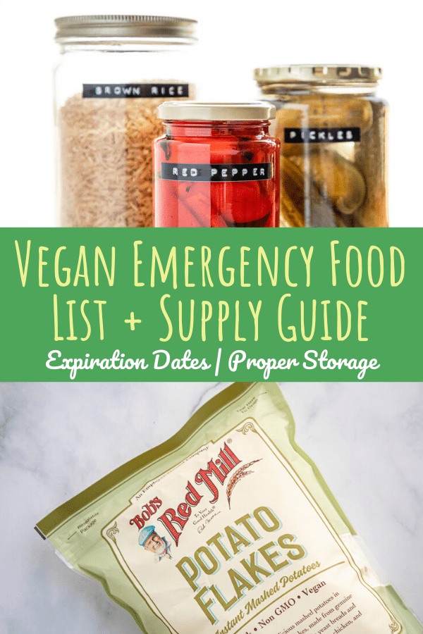 The Practicable Guide to Building a Vegan Emergency Food List + Supply - Serving Realness