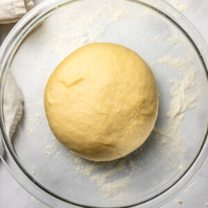 Doughnut dough pre-rise