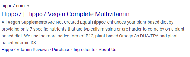 Hippo7 Google Result